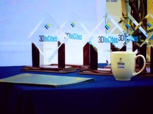 3D InCites Awards Trophies