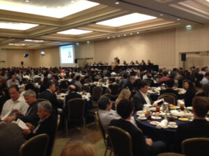 This is what a well attended CPMT Luncheon looks like. 