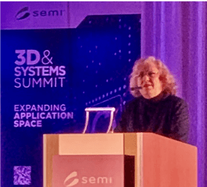 Jan Vardaman delivers the keynote at the 3D & Systems Summit