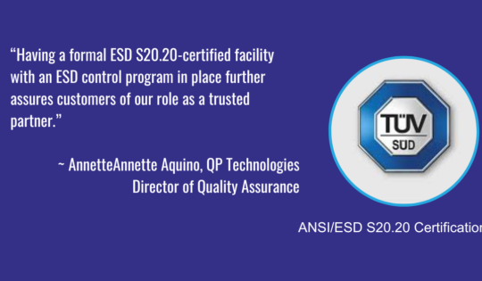 ANSI/ESD S20.20 Certification